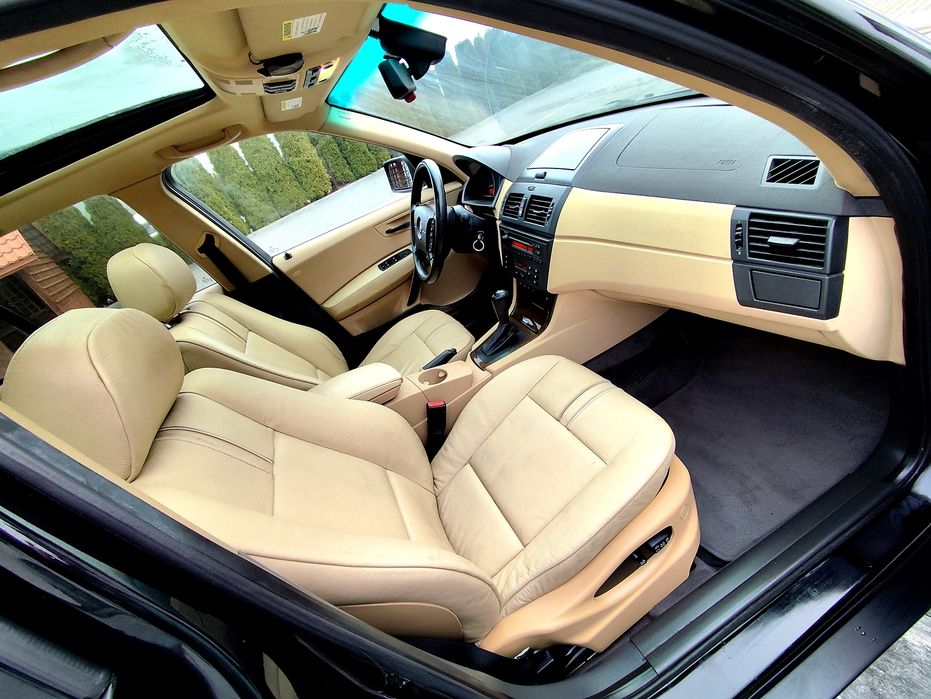 BMW X3 2.5 r6 M54 benzyna  automat ładna