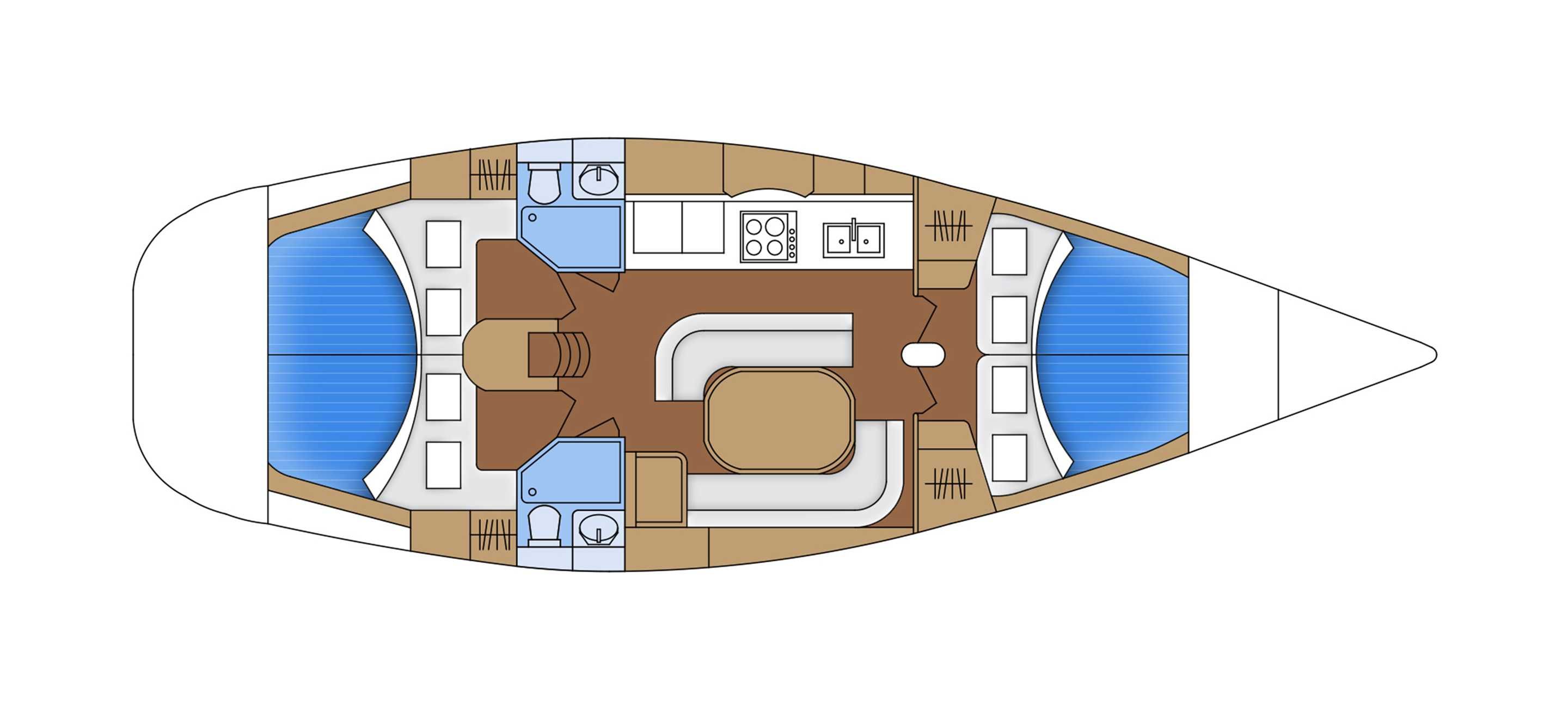 Jacht żaglowy morski - Oceanis 440 - Polska / Grecja