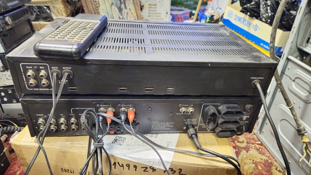 Wzmacniacz z korektorem Unitra Diora 502 +Pilot