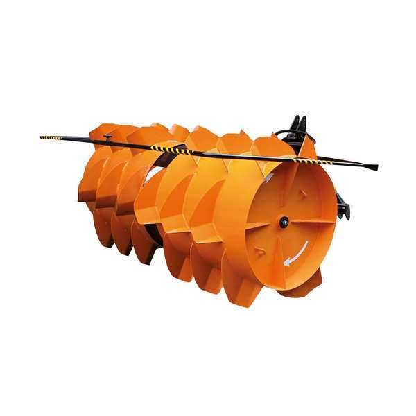 Wał do równania pryzm z kiszonką -TORNADO-SPAWEX Od ręki -WLKP