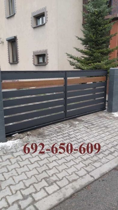 Bramy, furtki, ogrodzenia kute nowoczesne, balustrady, automatyka,