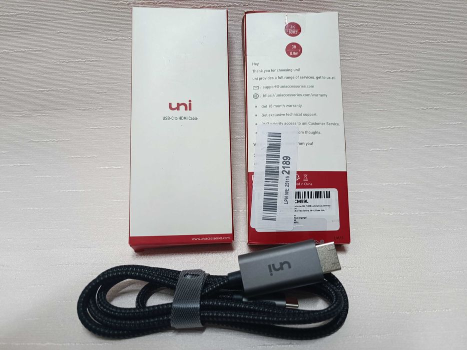 кабель USB-на HDMI ANKER 2шт по 1,8м

ка