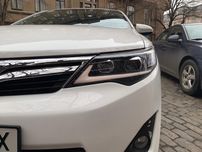 Toyota Camry 50 (2012), Фары (черные) Sonar на Toyota Camry V50 (USA)