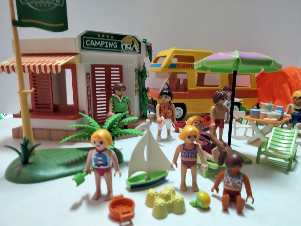 Playmobil wczasy na kempingu