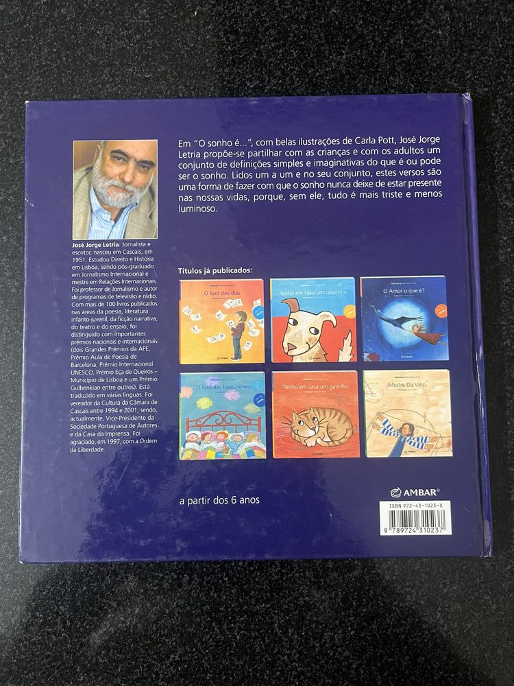 Livro “O sonho é…”