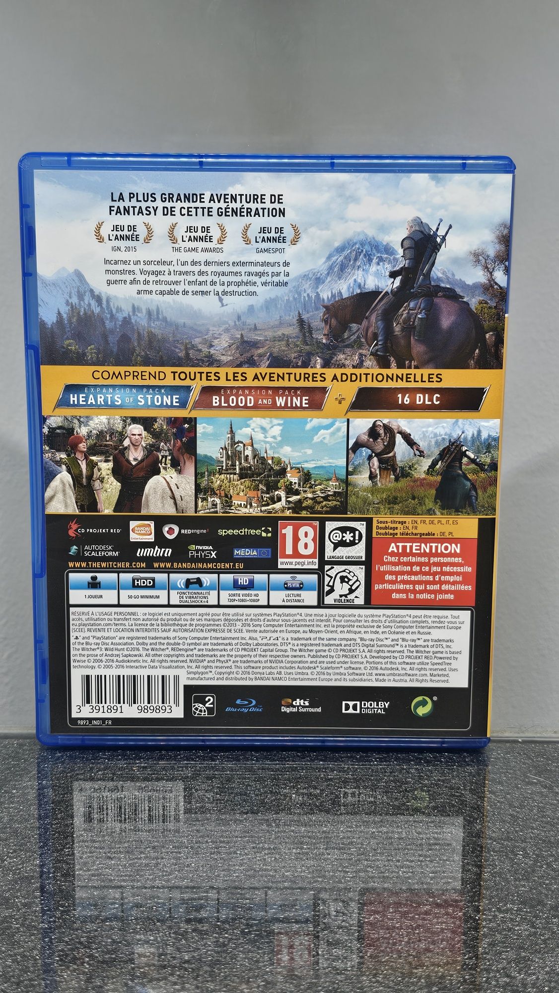 Witcher 3 Wild Hunt Game of the Year Edition PS4 PS5 PlayStation 4 5