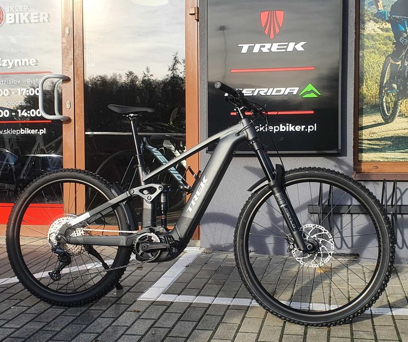 Rower TREK elektryczny Rail+ 5 Gen 5 black Nowy 2026 aku. 800Wh roz. M