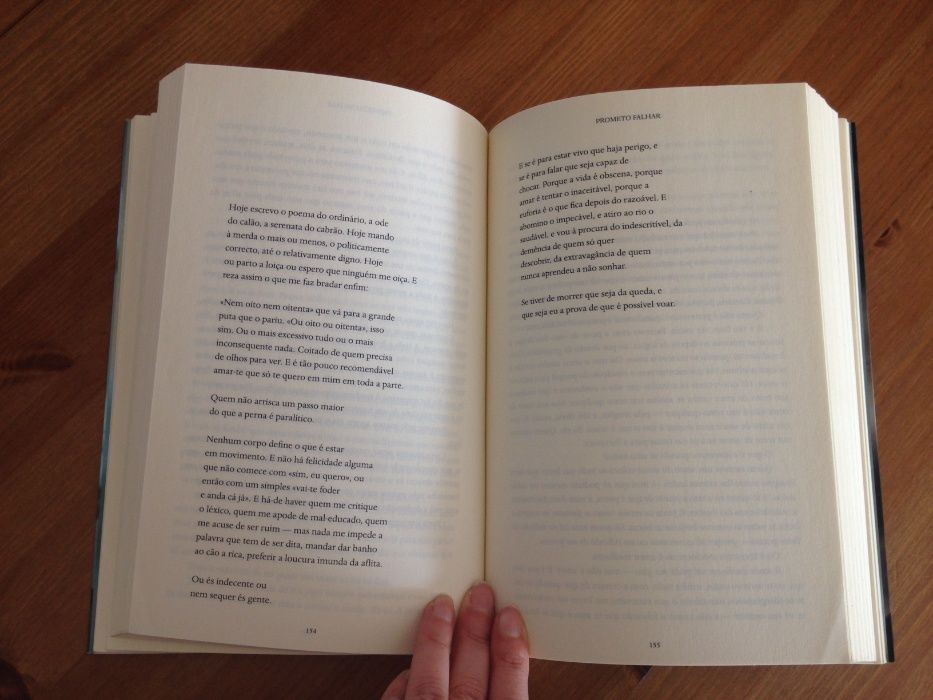 Livro Prometo Falhar