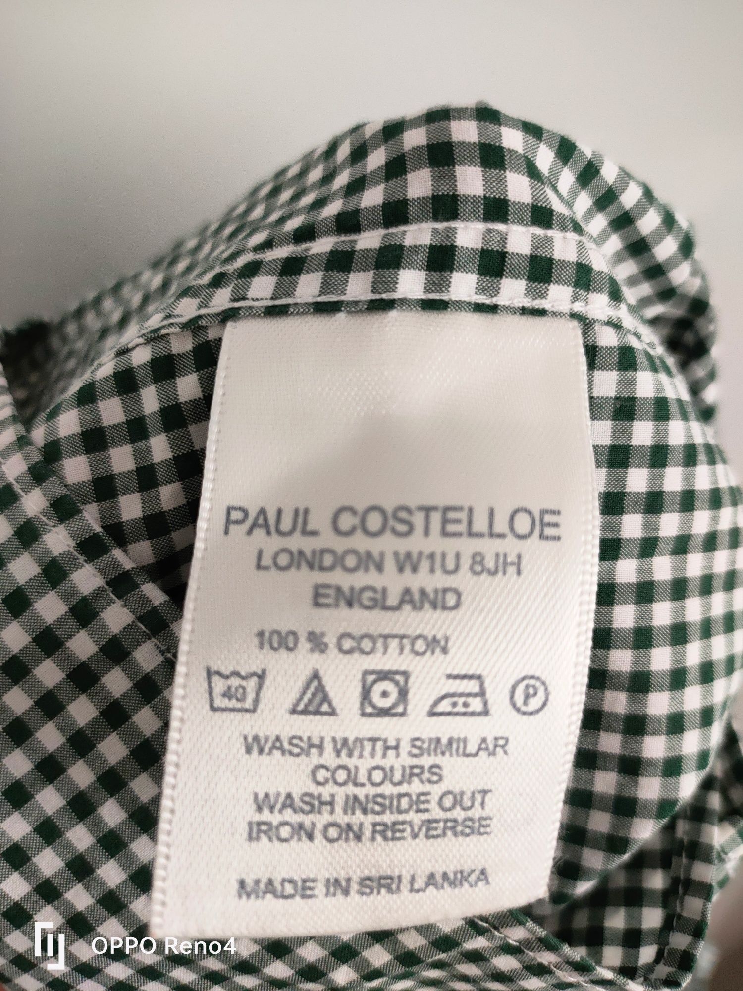 Nowa męska koszula Paul Costelloe Regular Fit M