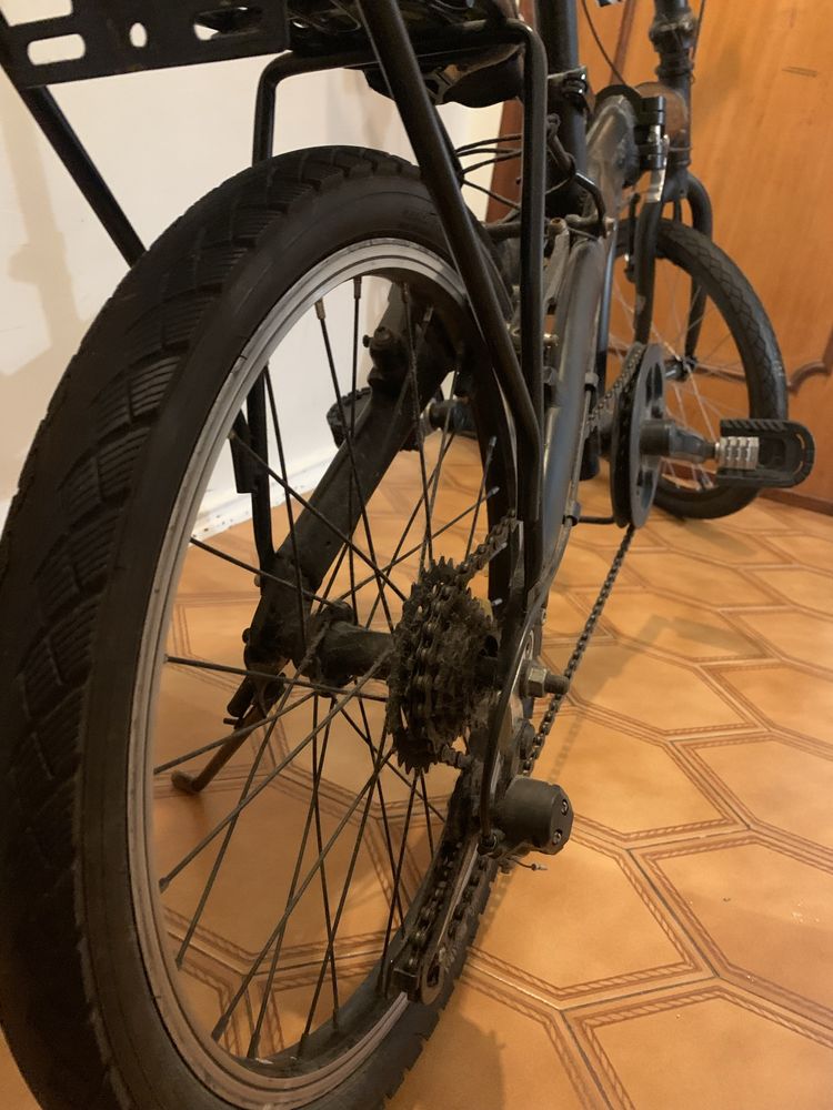 Bicicleta desdobravel BERG com mudanças