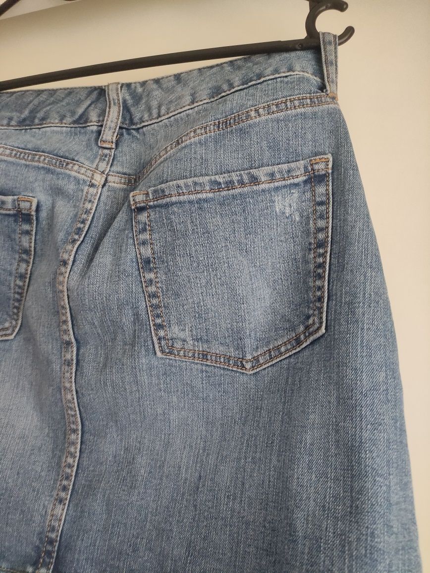 Jeansowa spódnica mini Gap