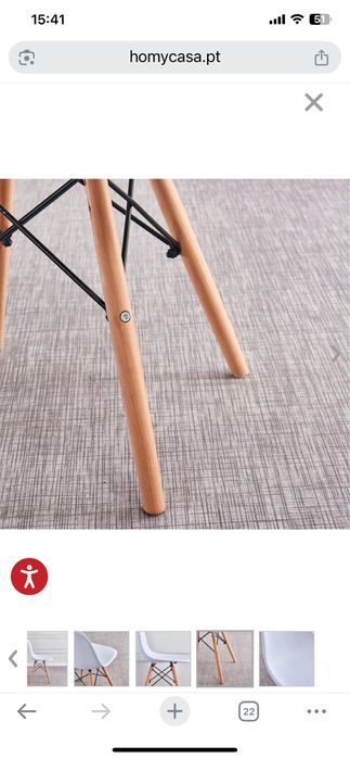 Cadeira para escritoio ou quarto