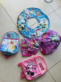 Plecak Elsa i Minnie Mouse plus gratis