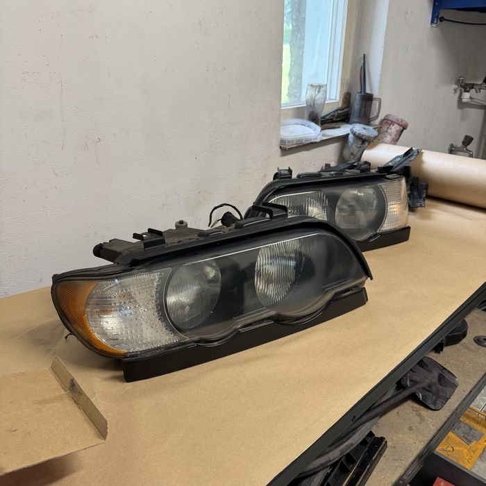 Bmw e53 x5 lampa lampy lewa prawa xenon reflektor kompletne