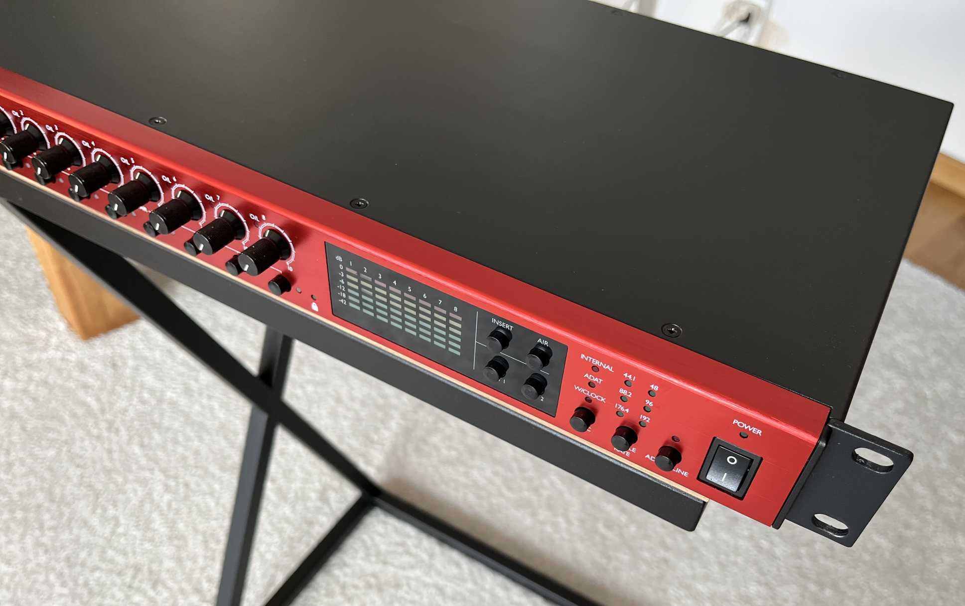 focusrite clarett octopre