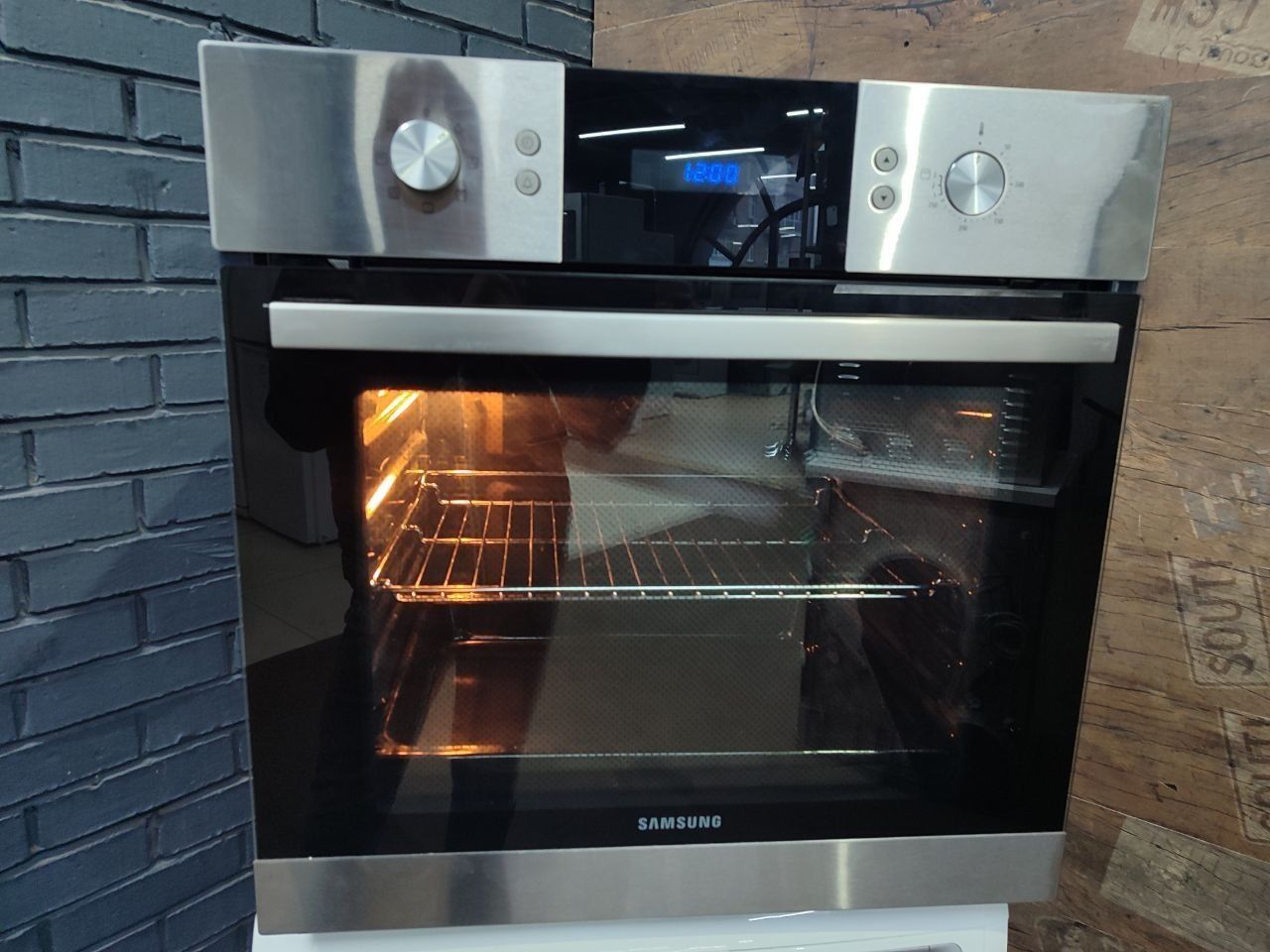 Духова шафа/духовой шкаф Samsung Dual Cook NV75K5541RG