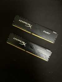 DDR 4 HyperX Fury 8GB (4gb x2)