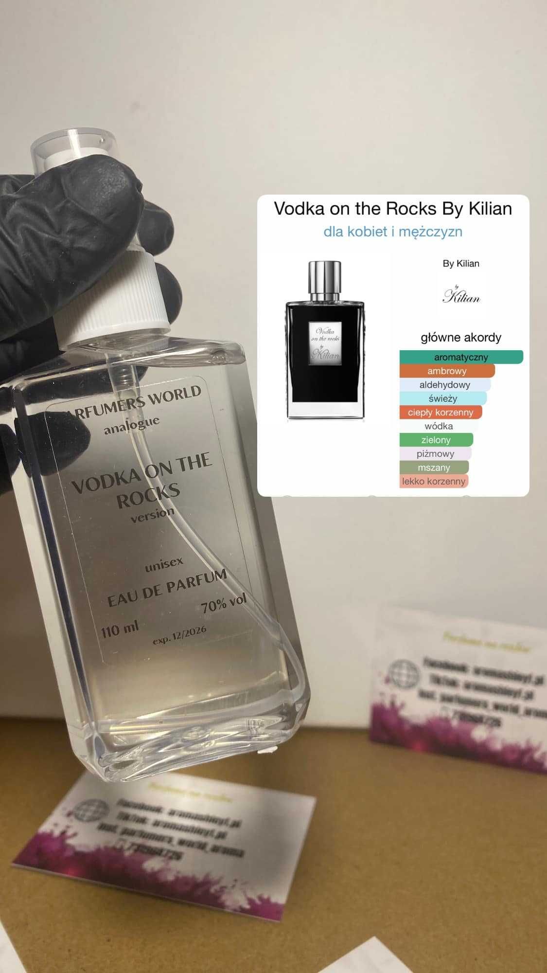 bY kILIAn Vodka on the rocks
