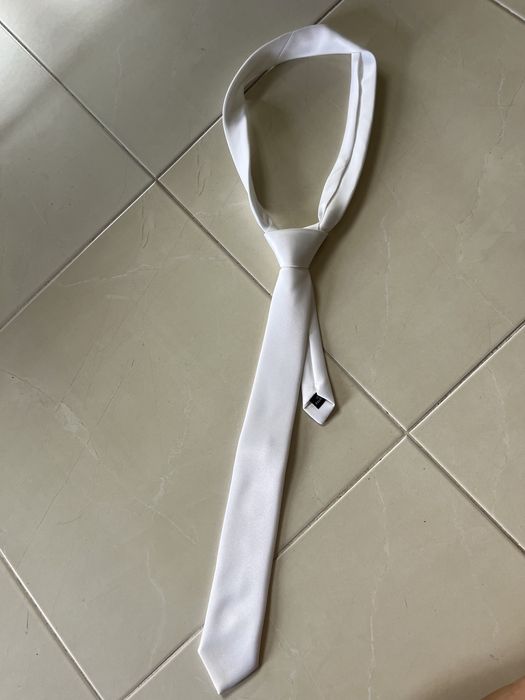 Gravata totalmente Branca