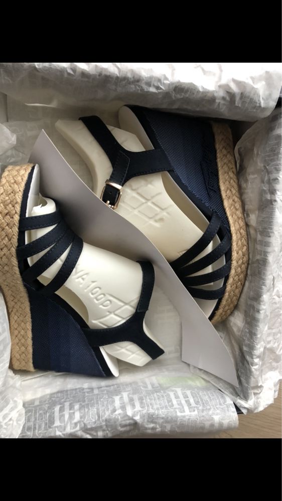 Espadryle Tommy Hilfiger r. 38 jak nowe