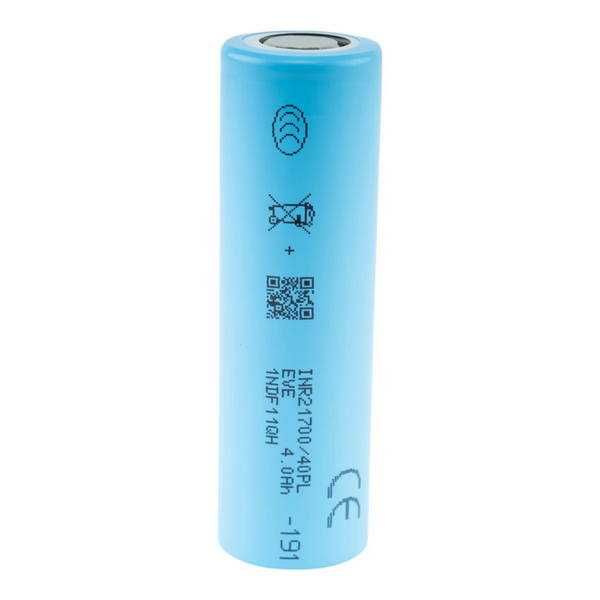 Акумулятор 21700 EVE INR21700-40PL 4000mAh 70A Tabless високострумовий