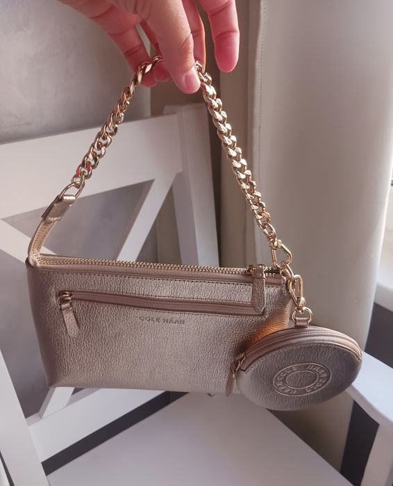 Сумка клатч COLE HAAN оригінал золота
