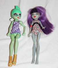 Monster High dwie lalki + gratis portmonetka