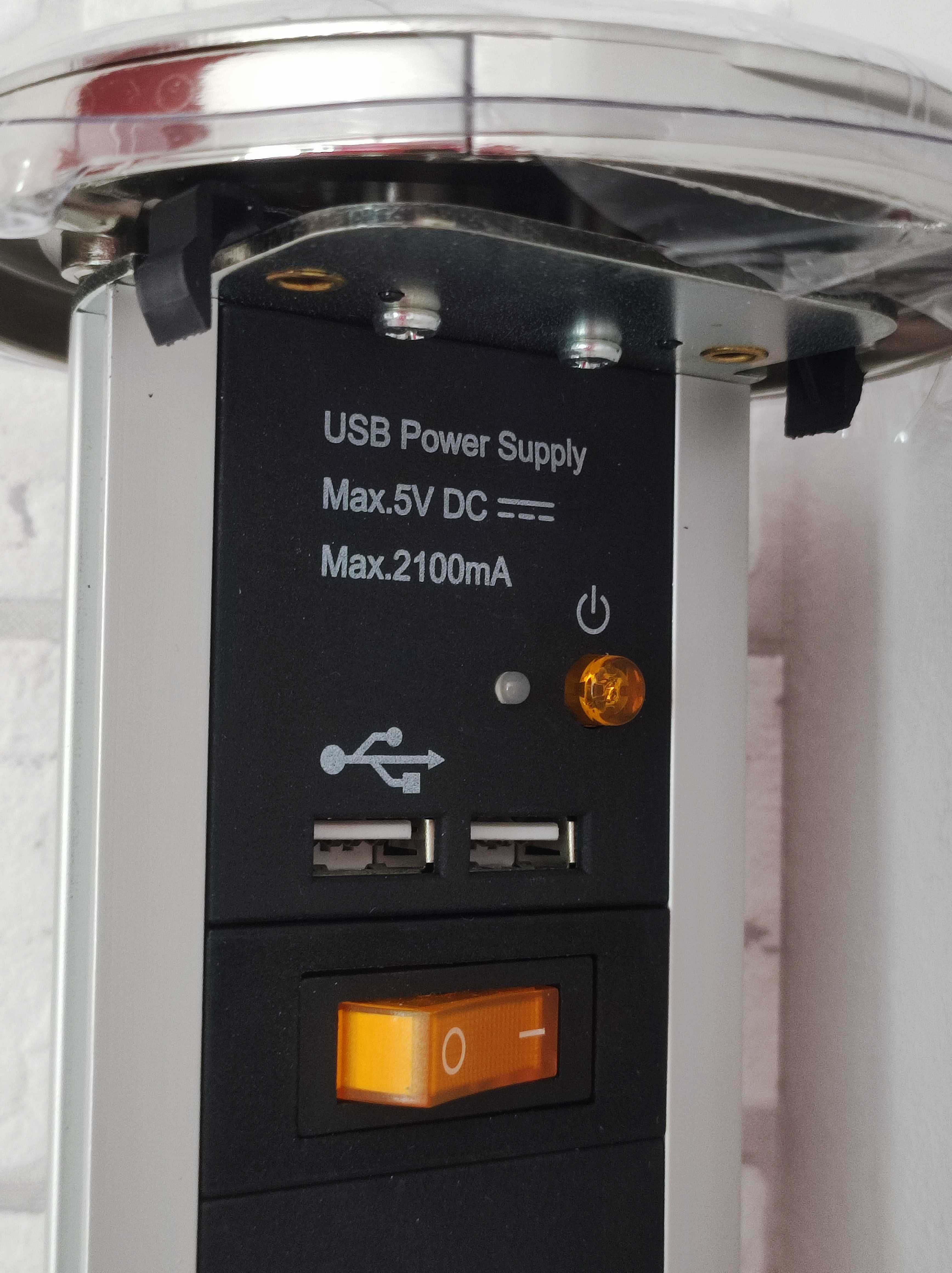 Gniazdo, Listwa Elektryczna blatowa Kengo srebrna 3 x gniazdo, 2 x USB