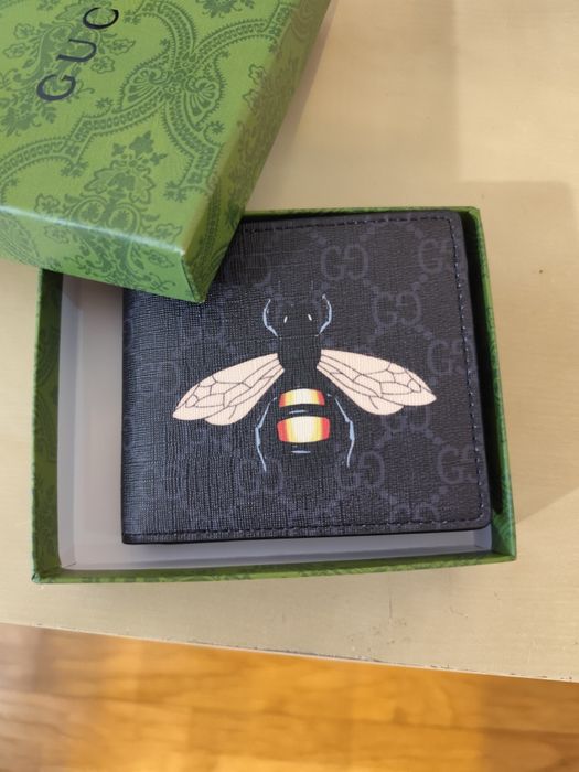 Carteira Gucci abelha negra