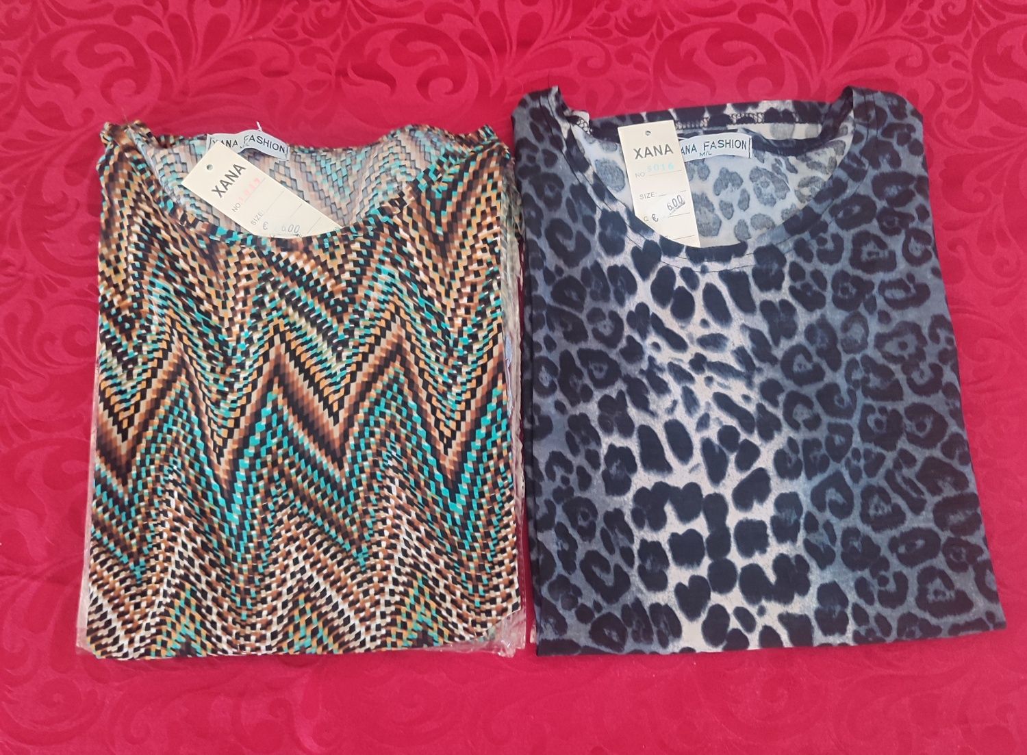 T-shirt Xana fashion - novo

- Azul tigresa(tamanho M/L)
- Multicolori
