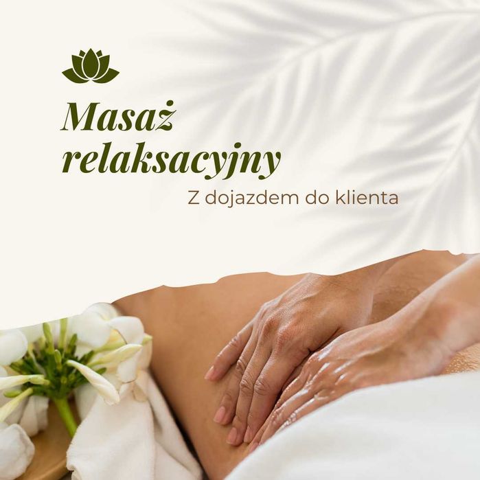 Masaż relaksacyjny pleców i karku