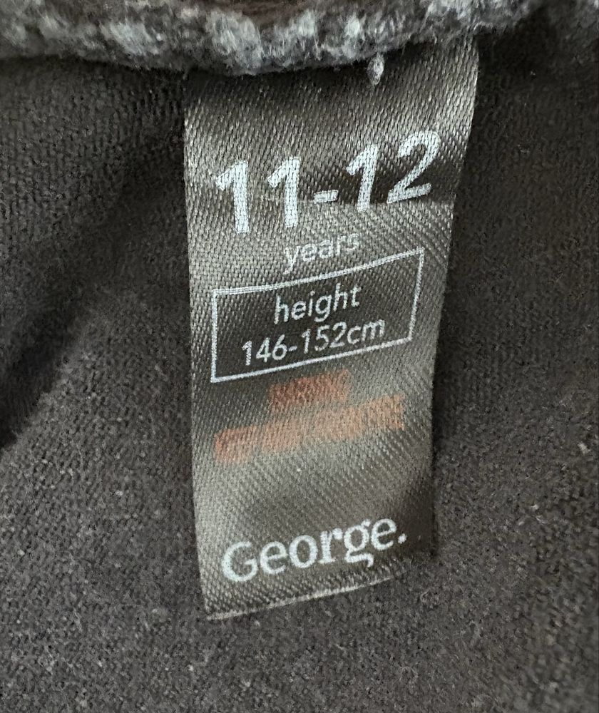 Spodenki jeansowe wysoki stan George 146-152cm