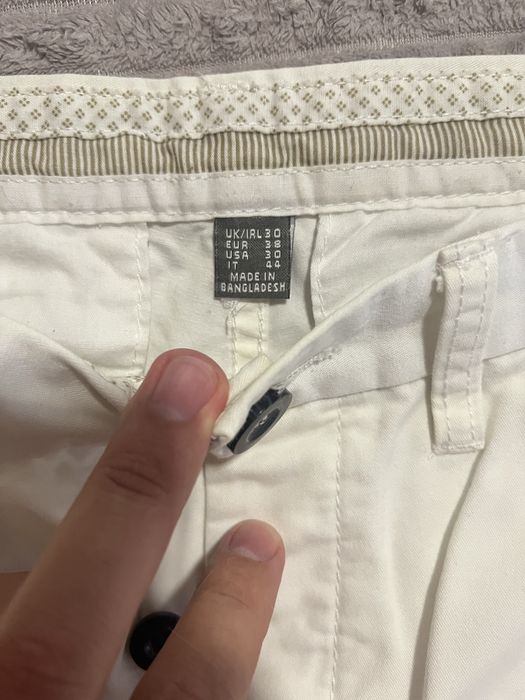 Шорти білі чоловічі