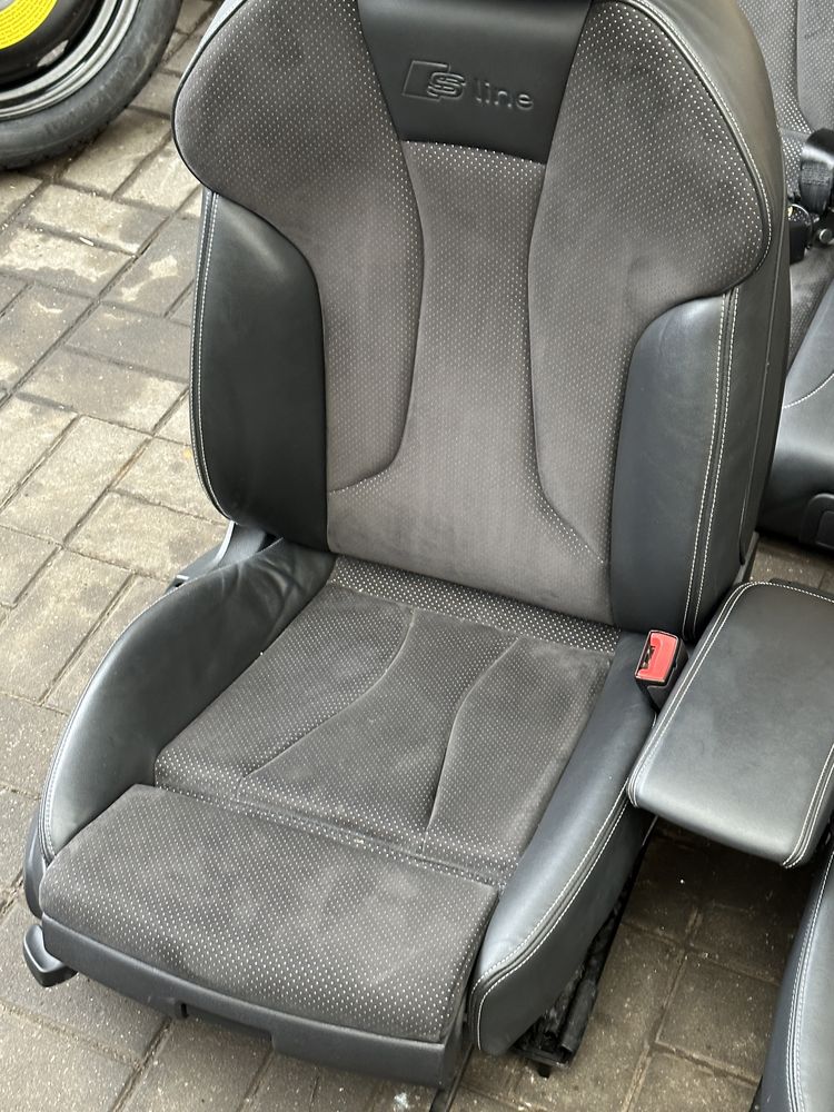 AUDI A3 8V 5D SLINE Sportback Fotele kanapa tapicerka