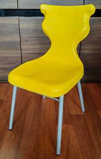Krzesełko dziciece żółte dobrekrzesło nr 3