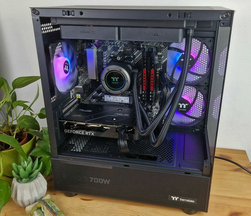 Ryzen 7 5700X, RTX 4060, 32GB RAM, SSD 1TB nowy PC do gier + gwarancja