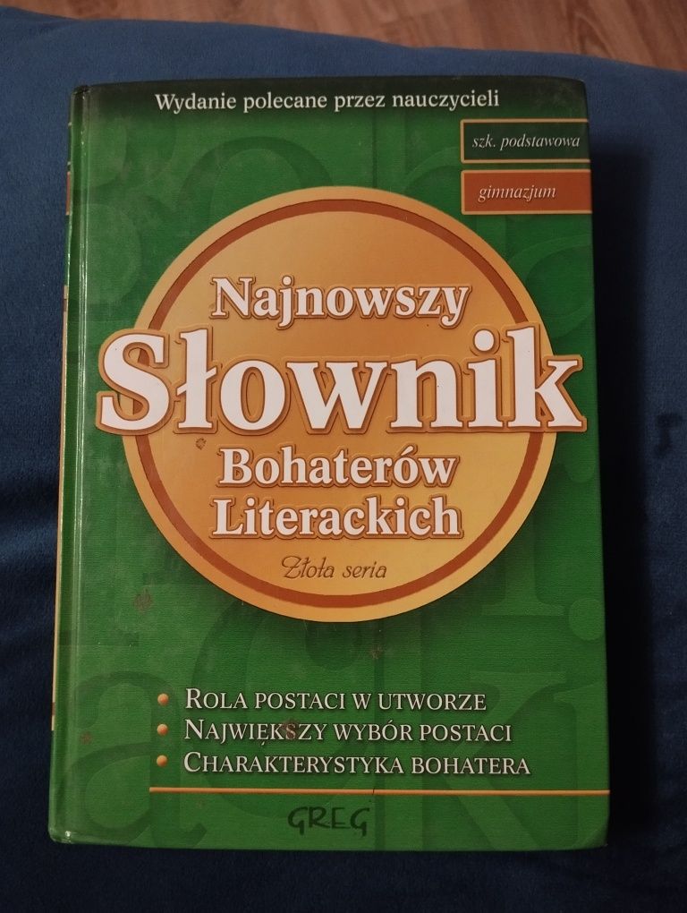 Najnowszy słownik bohaterów literackich