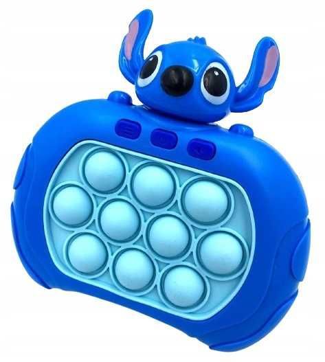 gra pop it popit zręcznościowa antystresowa elektroniczna stitch