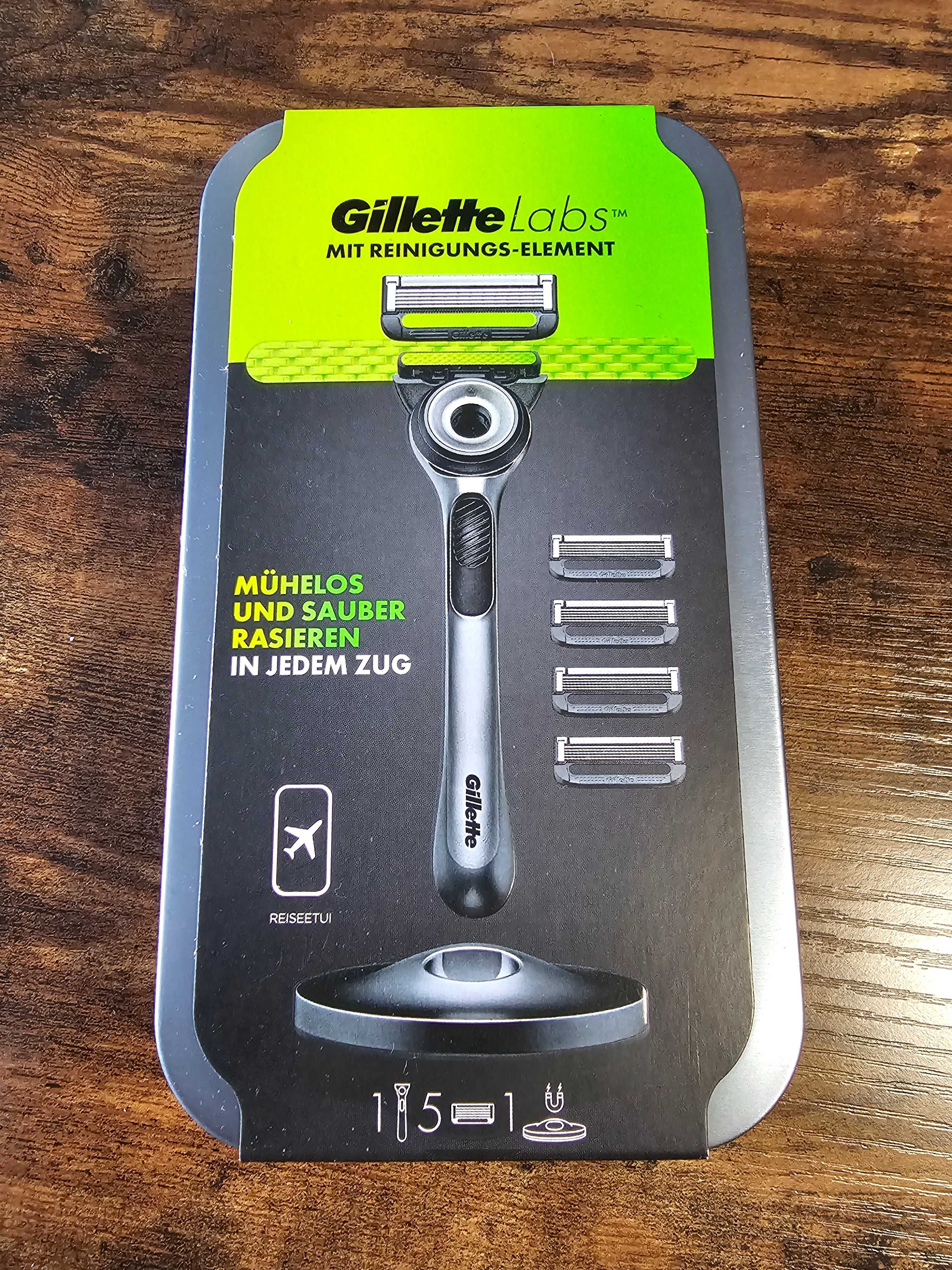 Gillette Golarka ® Labs z 5 ostrzami i etui podróżnym