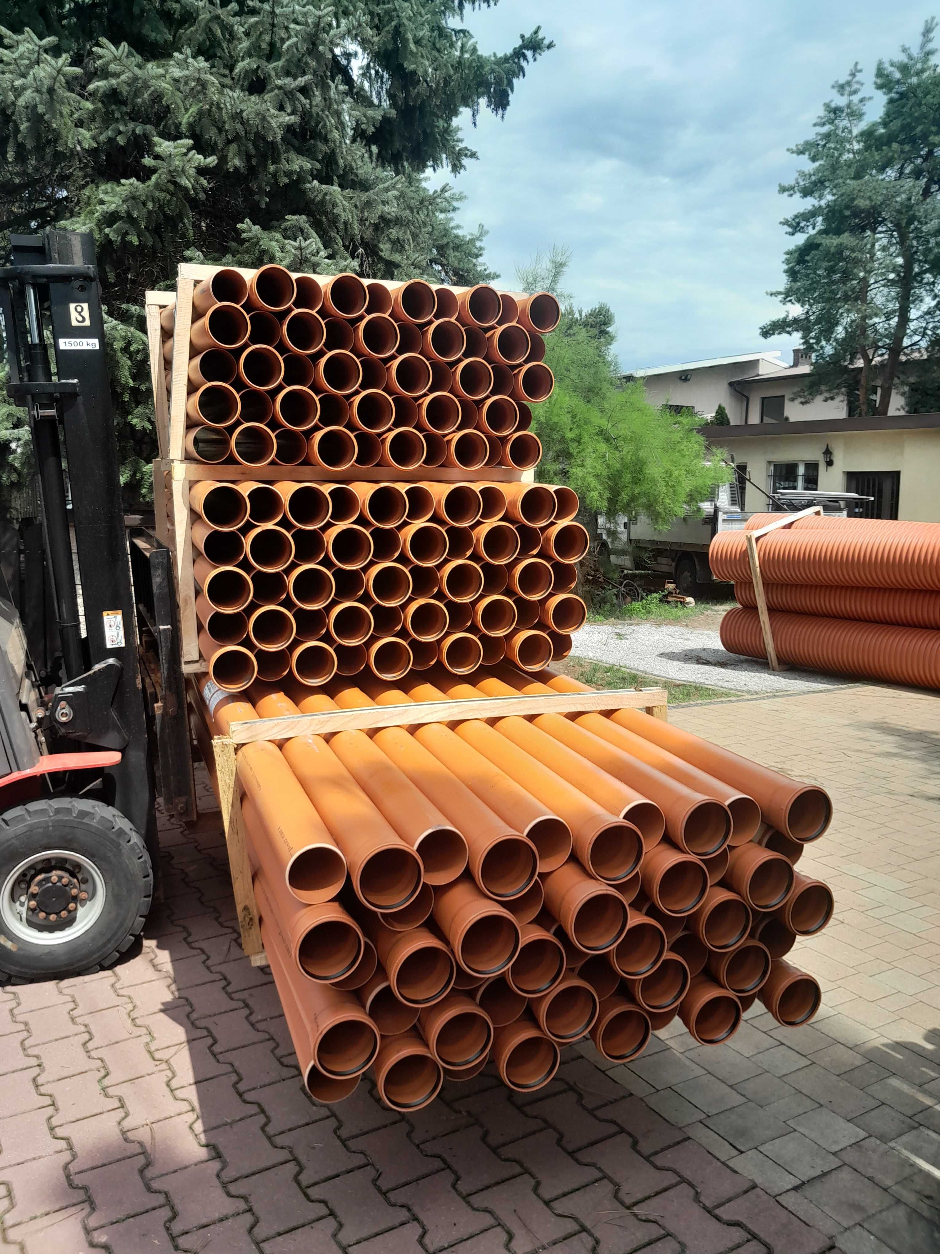 Rura kanalizacyjna PVC PCV lita SN8 fi 160 4,7mm