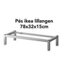 Pés lillangen metal aço IKEA móveis armários wc