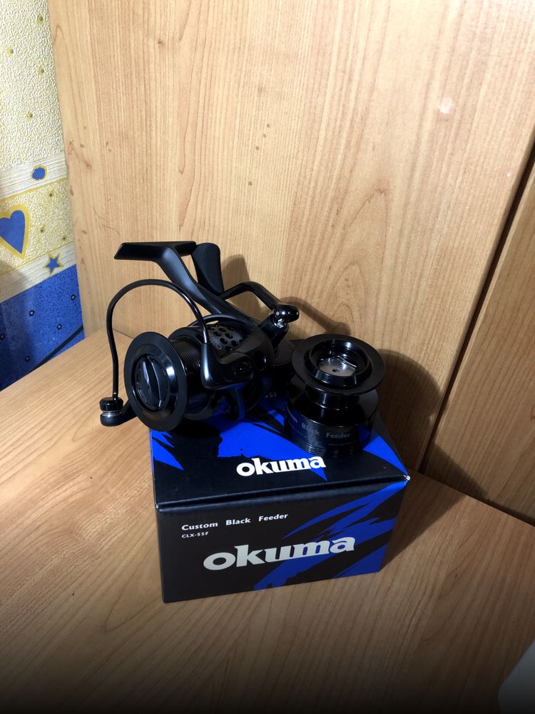 Котушка Okuma Custom Black Feeder CLX-55F