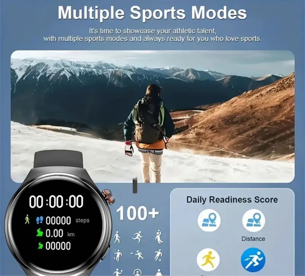 Чоловічий смарт годинник Smart Watch