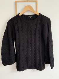 Sweter czarny Massimo Dutti premium rozmiar XS