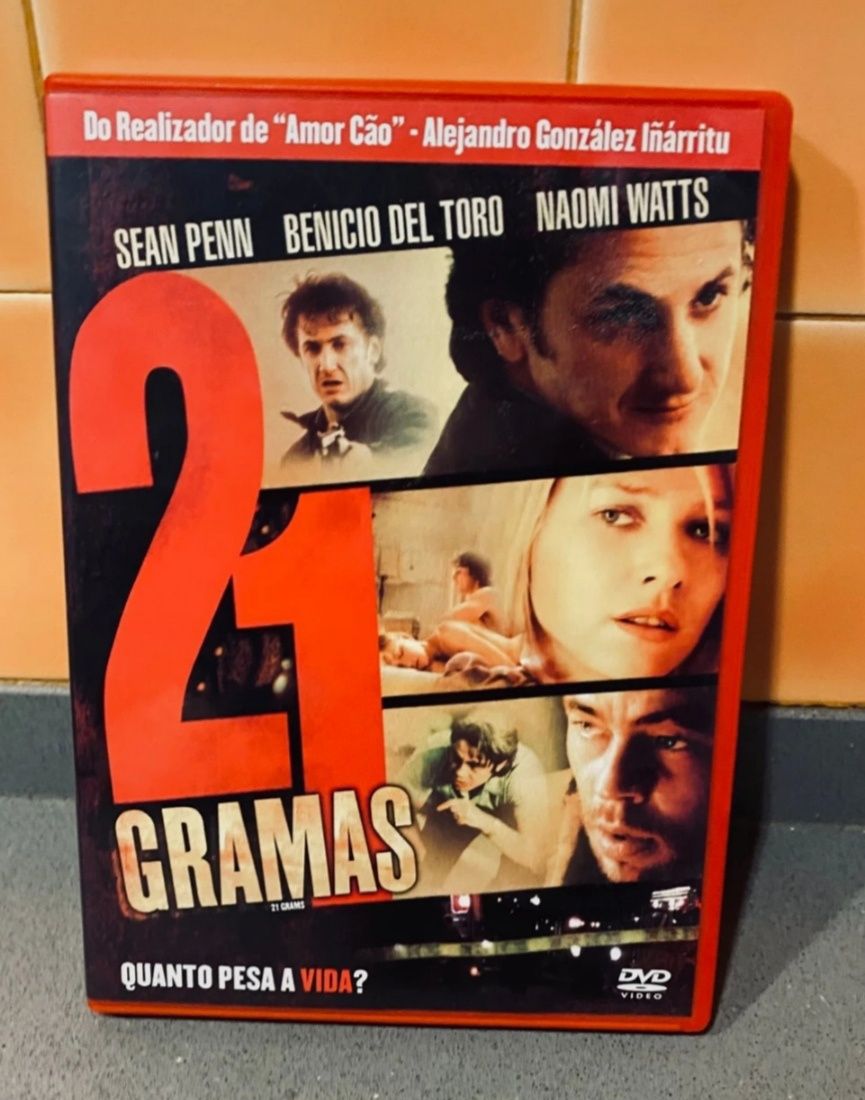 DVD 21 gramas ( original)