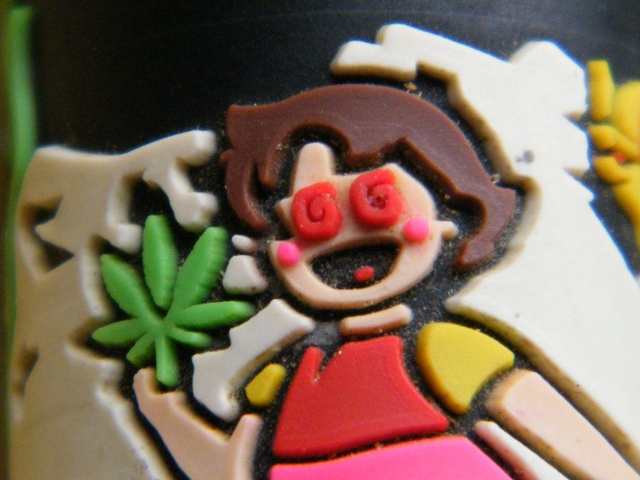 Clipper isqueiro capa "Heidi & Peter Smoking Weed"