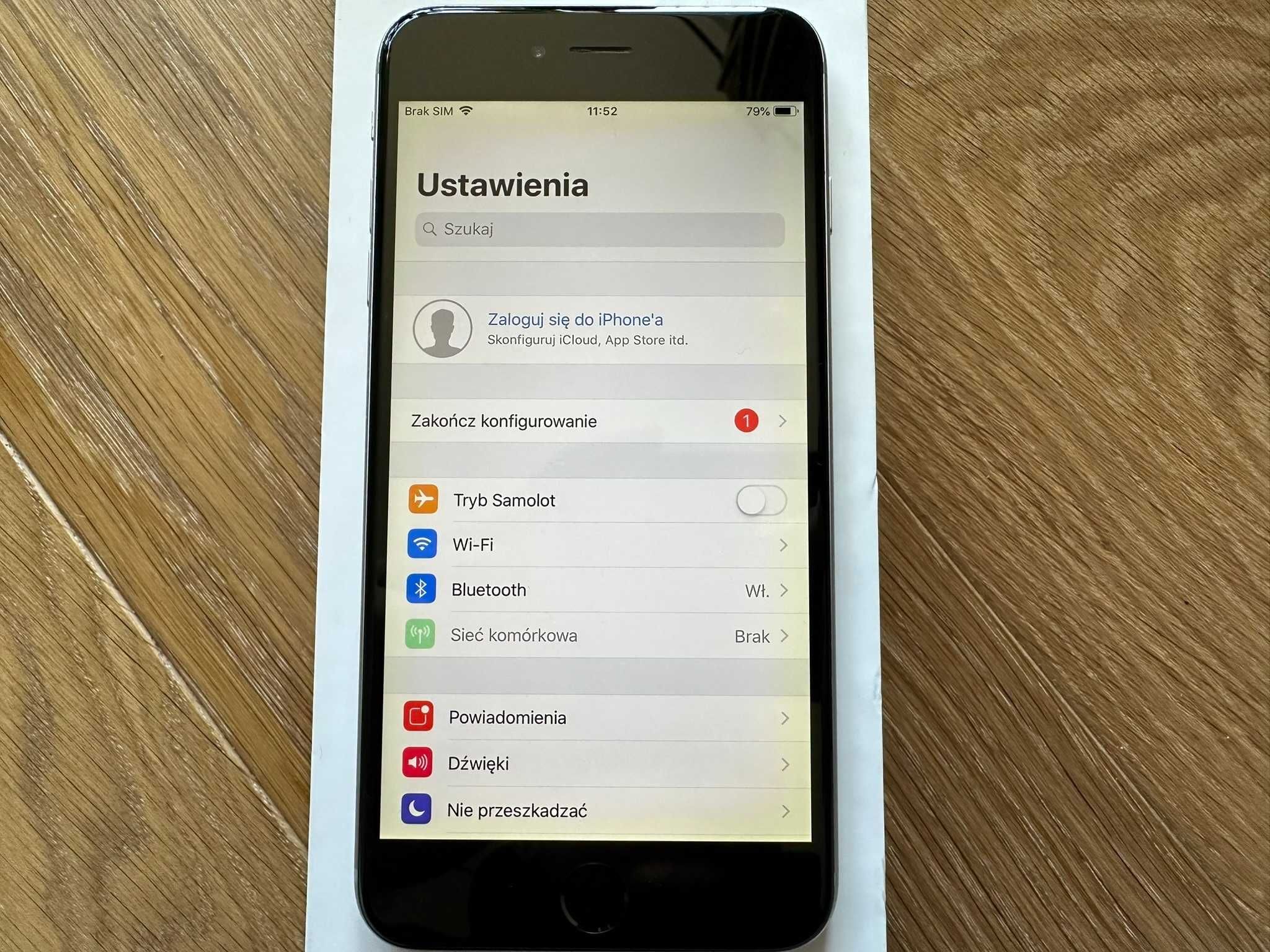 iPhone 6 Plus 64GB bateria 85% stan idealny oryginalny stan jak nowy