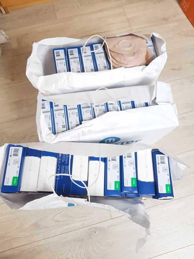 ConvaTec Worek stomijny Natura+ 416417 Nowe!cena za opak.Dostępne18szt
