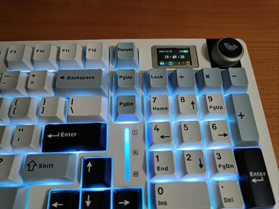 Механічна ігрова 96% full size бездротова клавіатура Aula S98 Pro