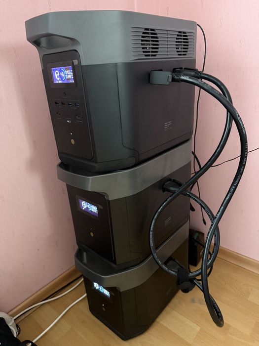 EcoFlow DELTA Max 2000 (2 кВт) + 2 Extra Battery (2+2 кВт) 6 кВт